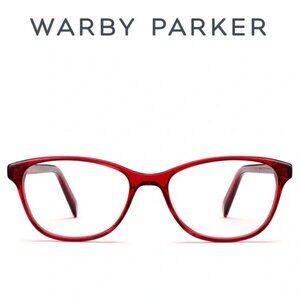 Warby Parker Daisy Glasses - Cardinal Crystal - Medium